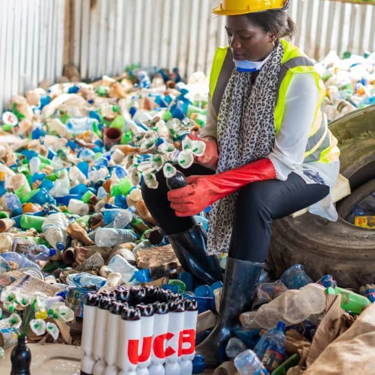 plastic recycling in congo