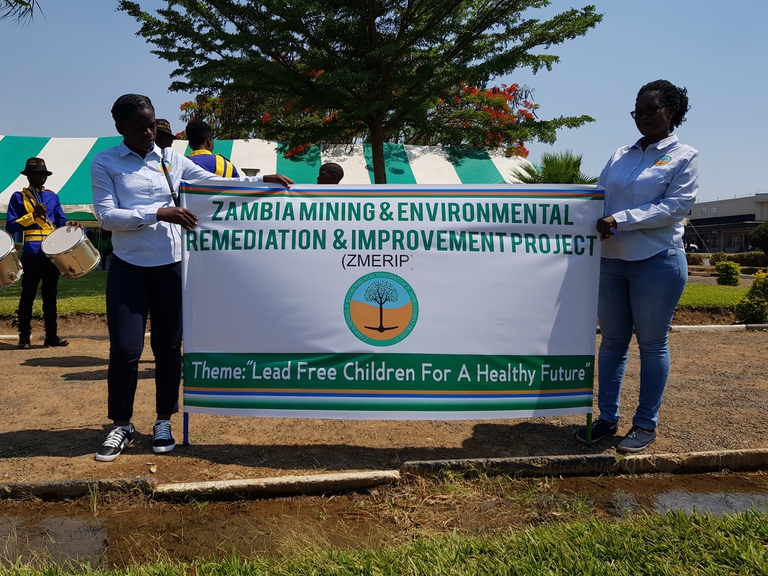 ZEMA campaign about lead pollution in Kabwe