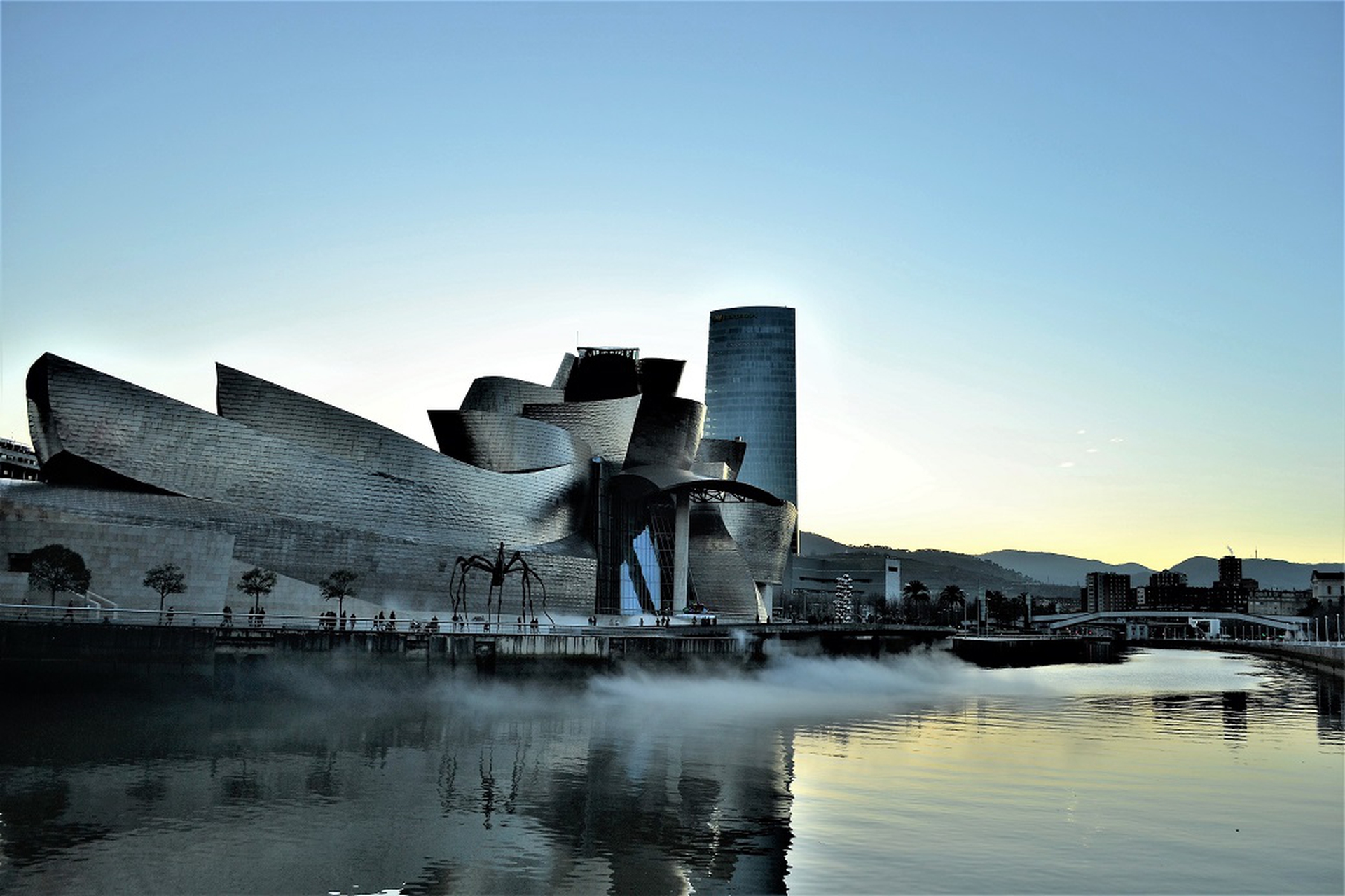 Il Guggenheim di Bilbao nei Paesi Baschi
