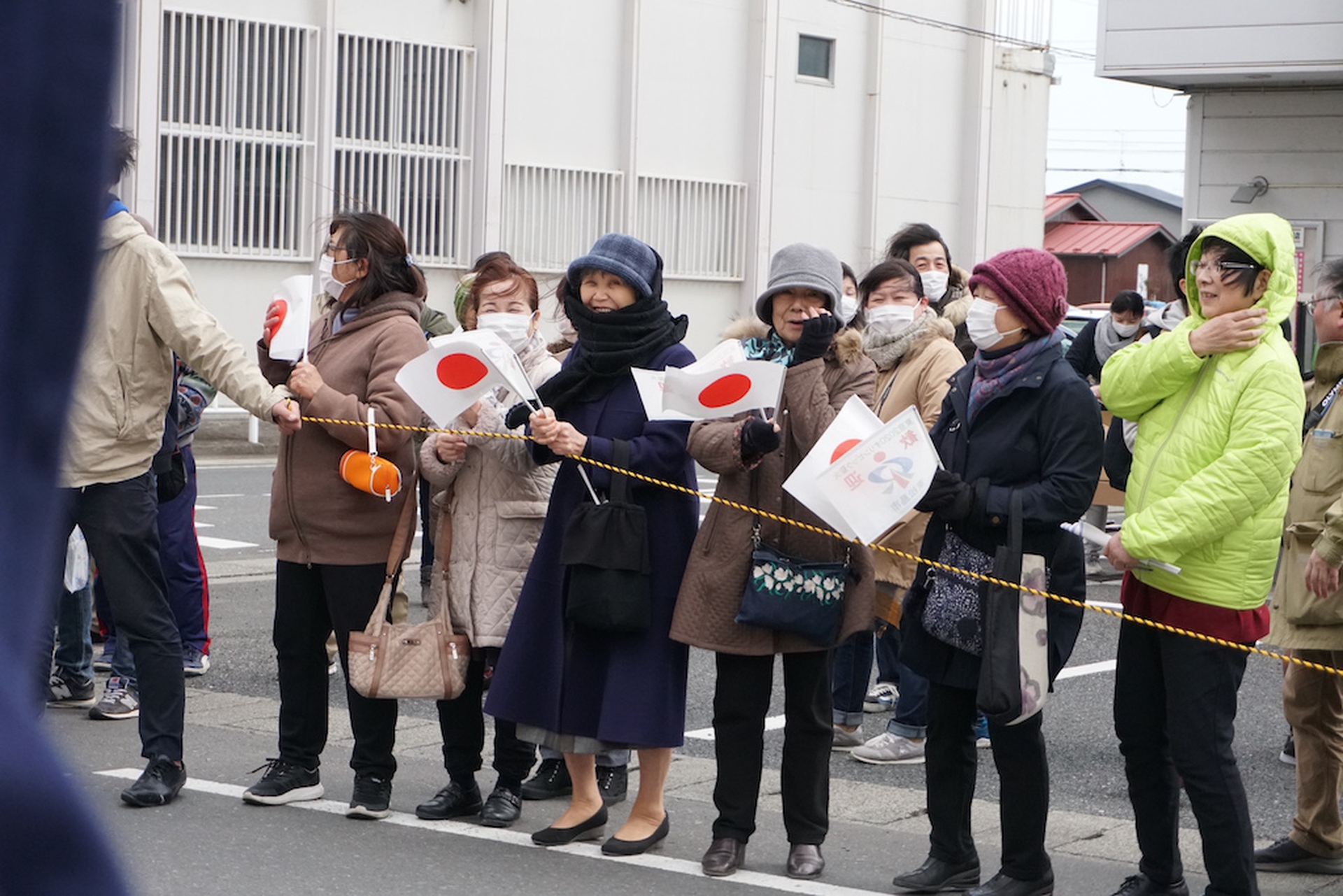 Matsushima, la fiamma olimpica arriva in Giappone