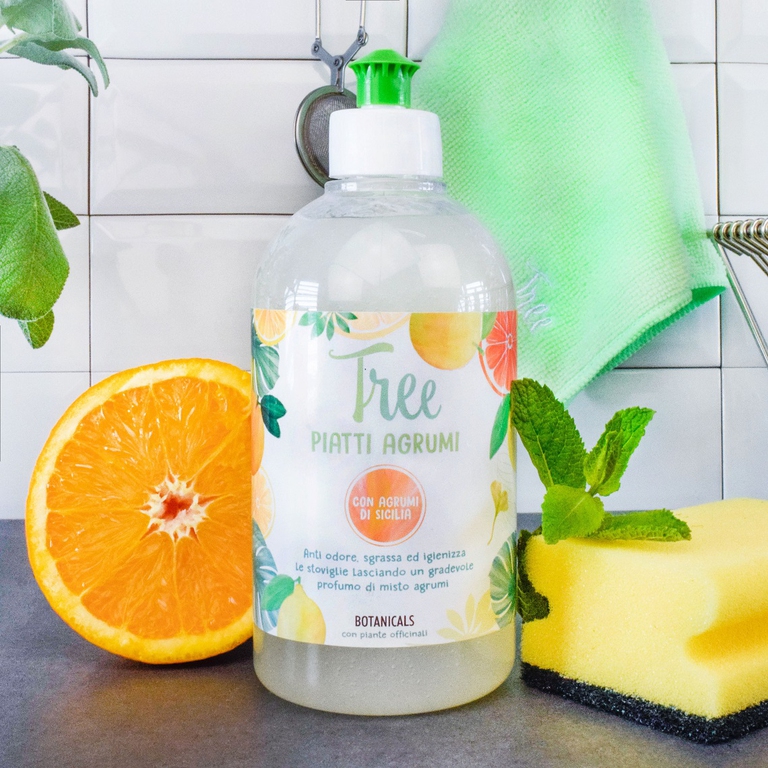 Detersivo piatti agli agrumi di Sicilia