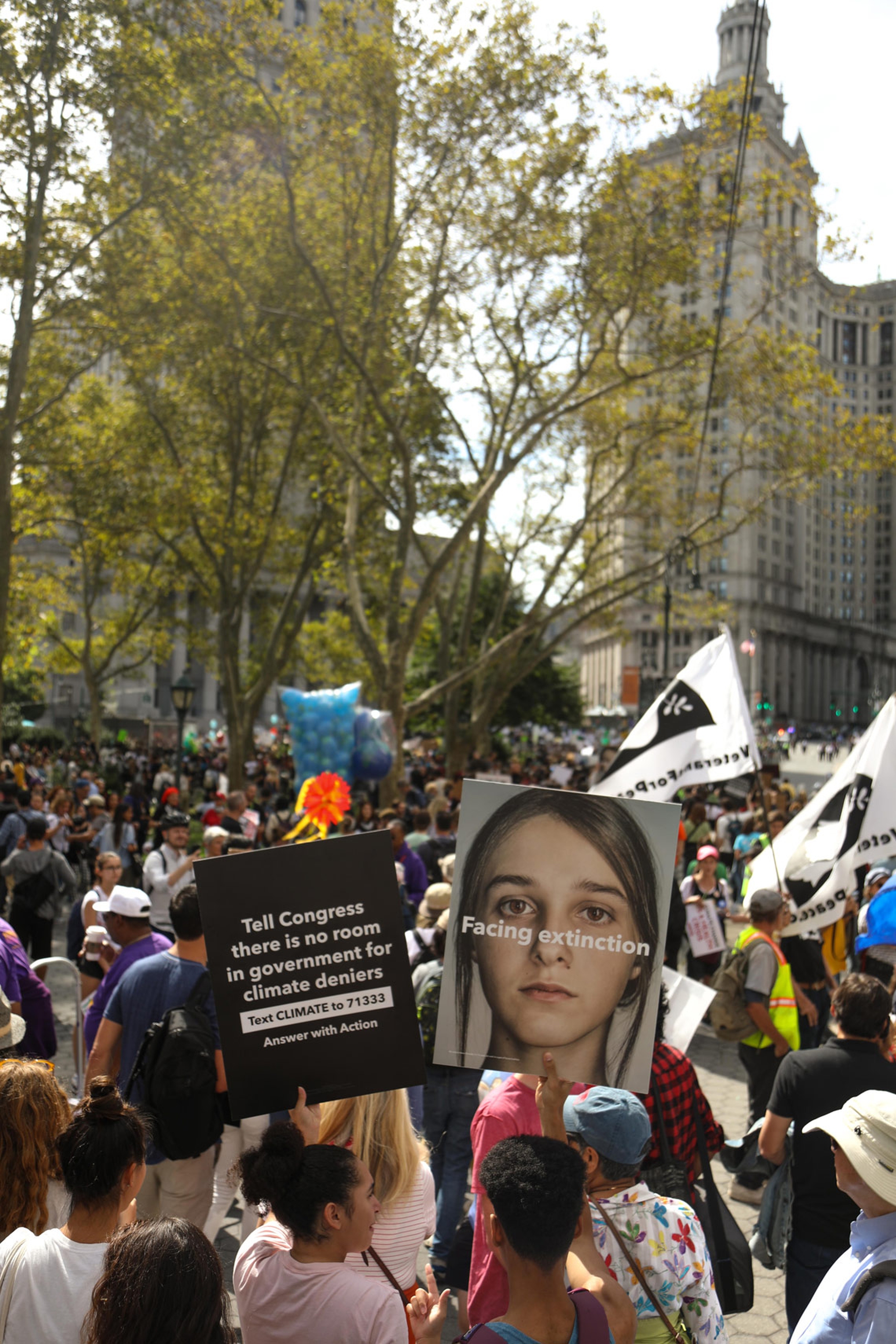 Lo sciopero per il clima di New York
