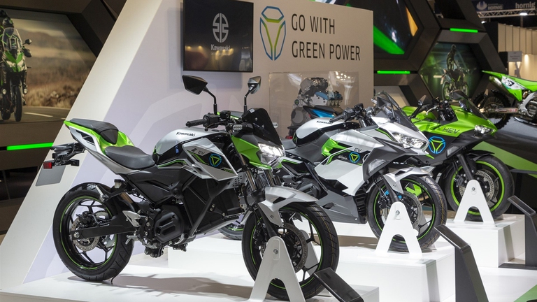 kavasaki, moto elettrica