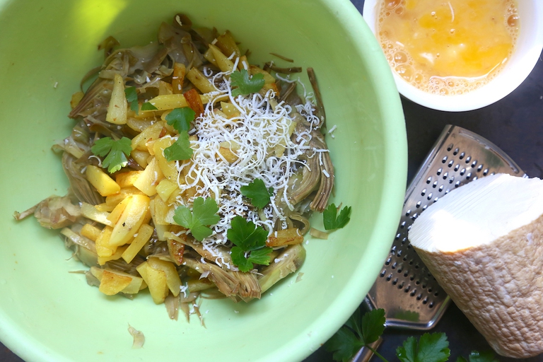 polpette di carciofi