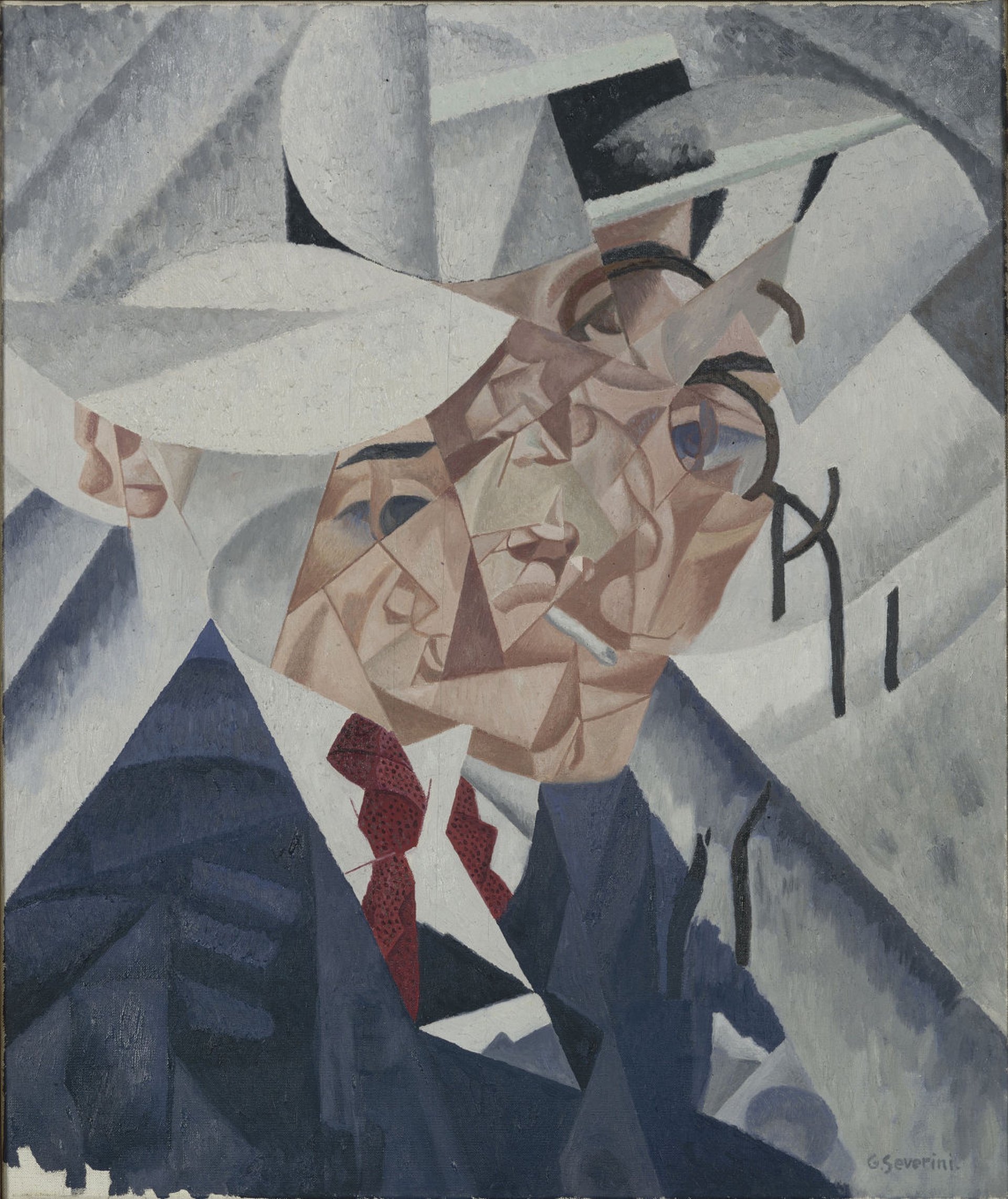 Gino Severini Autoritratto