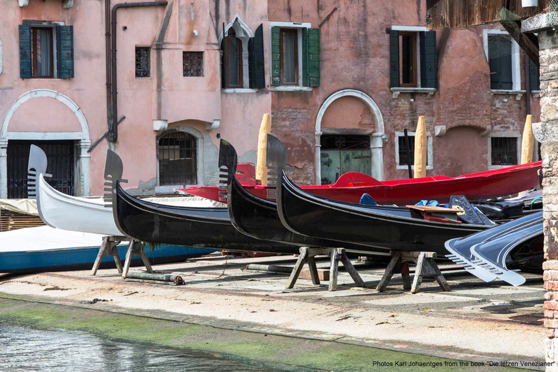 Venice gondole
