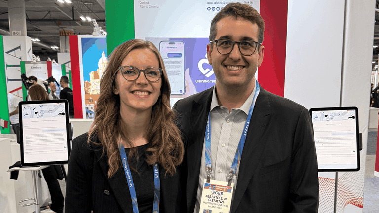I founder di Salute360 al CES.
