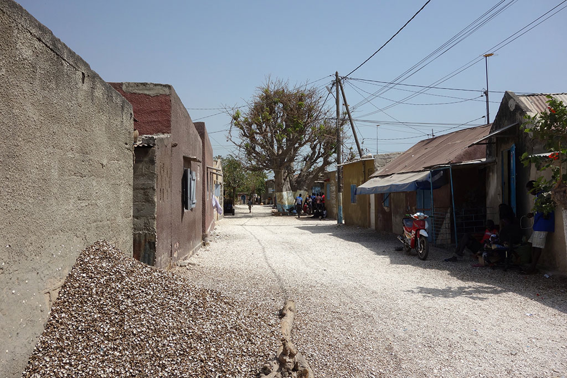 L'isola di Fadiouth, in Senegal