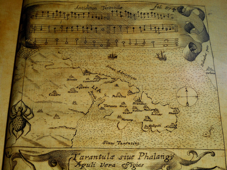 Una cartina geografica della Puglia.