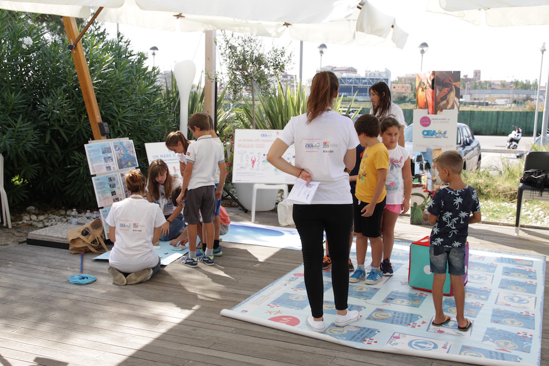 L'inaugurazione del Seabin di Fano