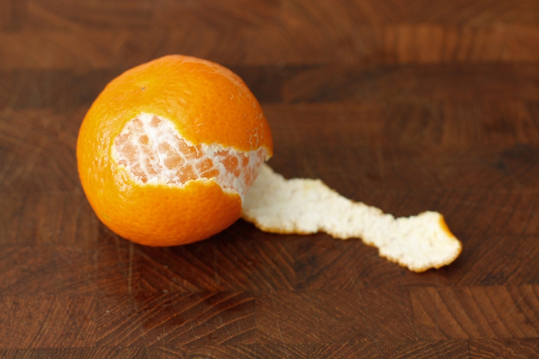 mandarin orange peel