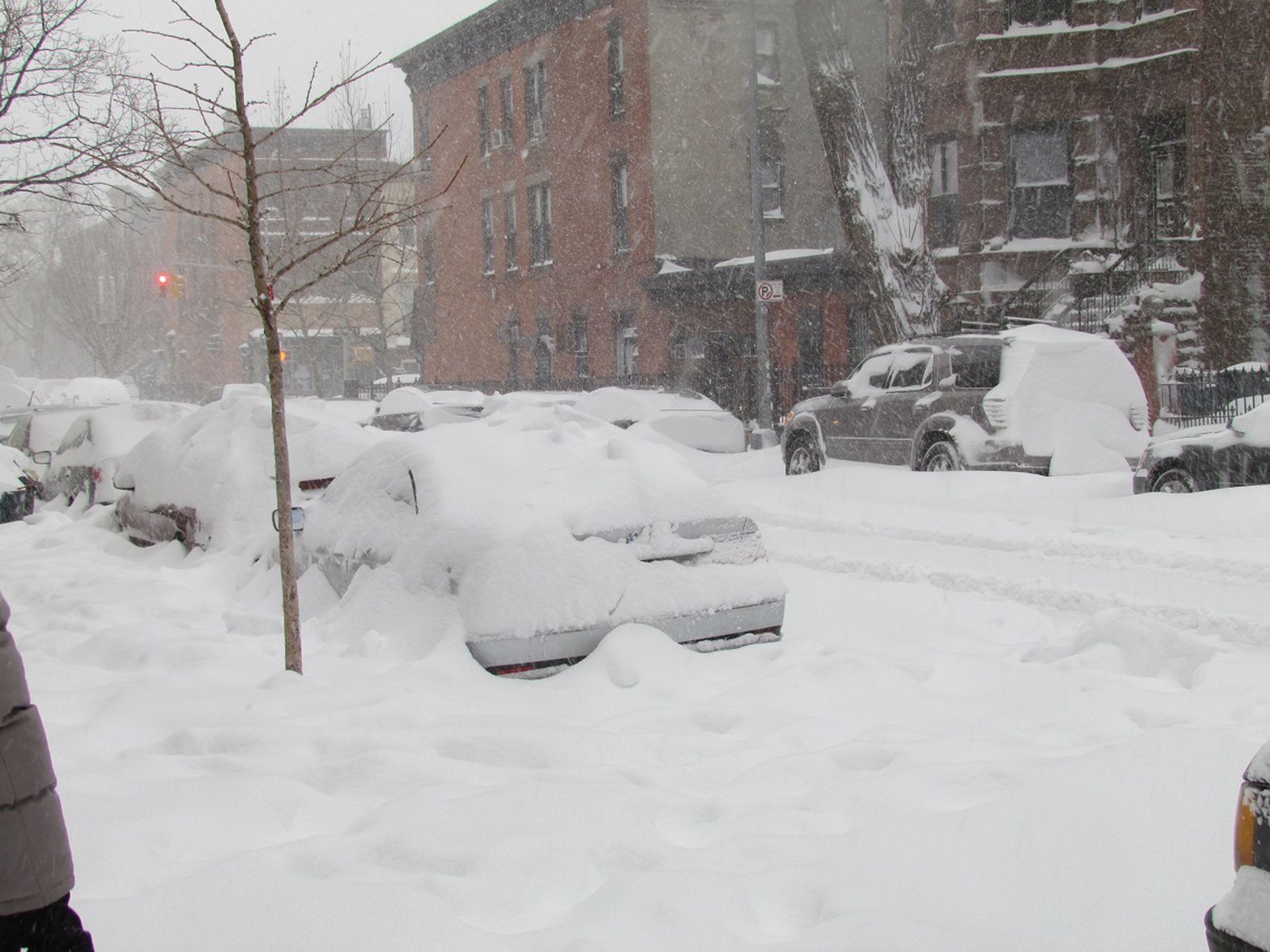 New York durante la bufera di neve Jonas © Luisa Gattone