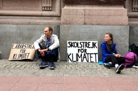Greta Thunberg, la studentessa svedese che sciopera in nome del clima