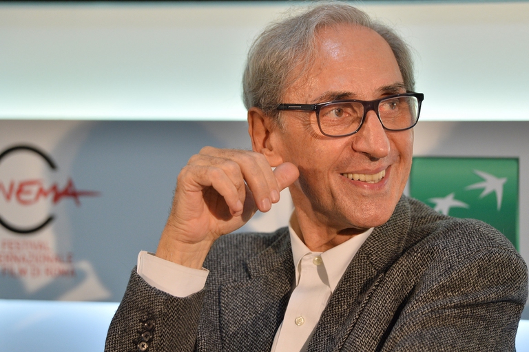 Franco Battiato all'Auditorium Parco della musica di Roma nel 2013