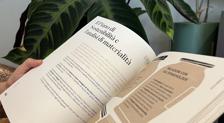 Alce Nero presenta il suo primo bilancio di sostenibilità.