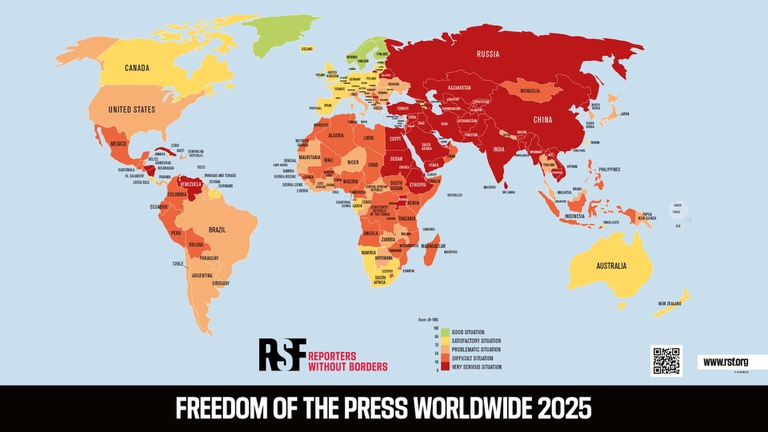 libertà di stampa reporter senza frontiere