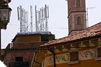 Un intero paese contro le antenne