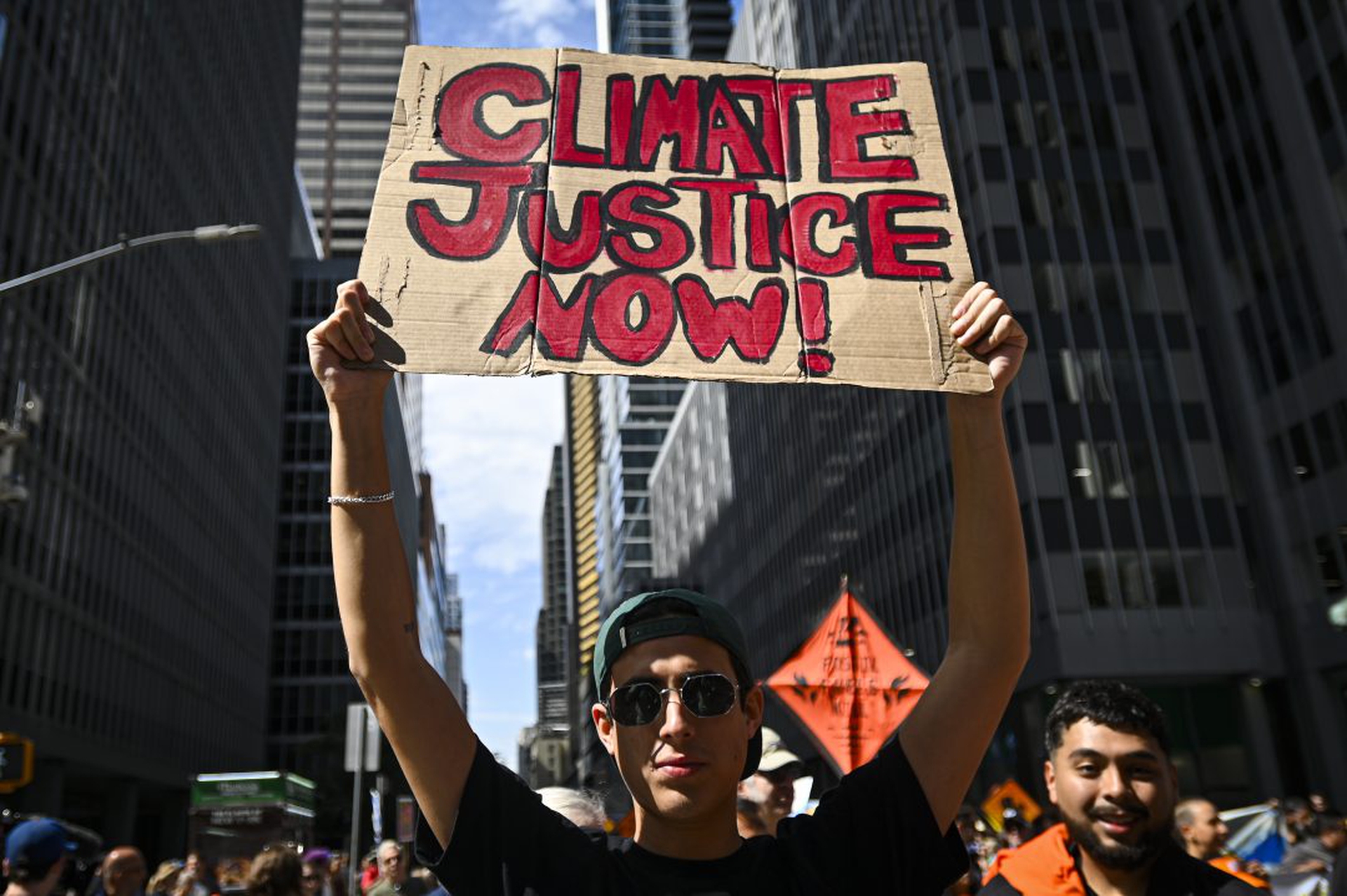 Climate March Against Fossil Fuels In New York