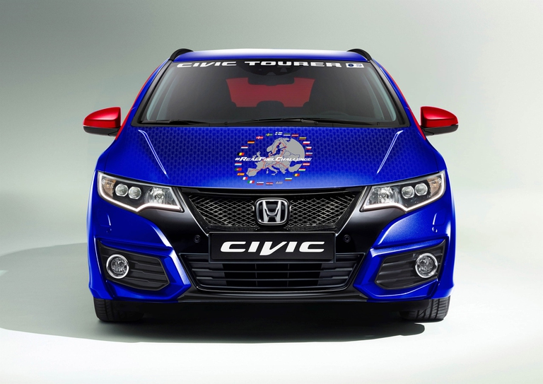The record-breaking Honda Civic Tourier © Honda