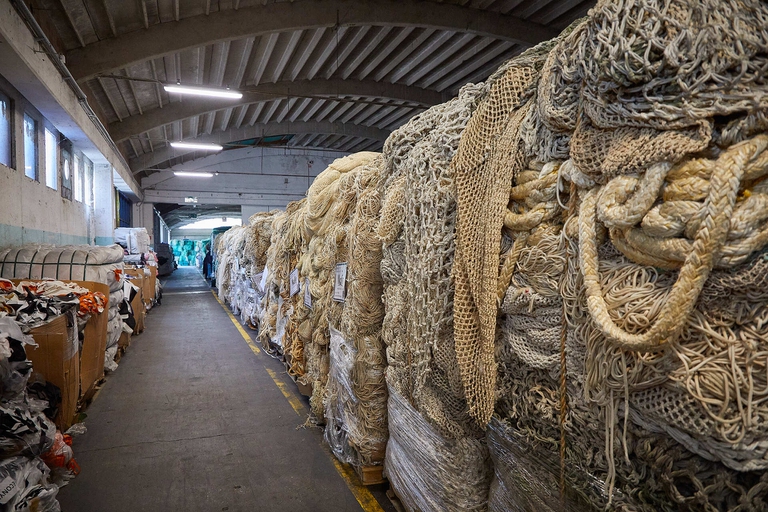 Reti da pesca, mare, economia circolare