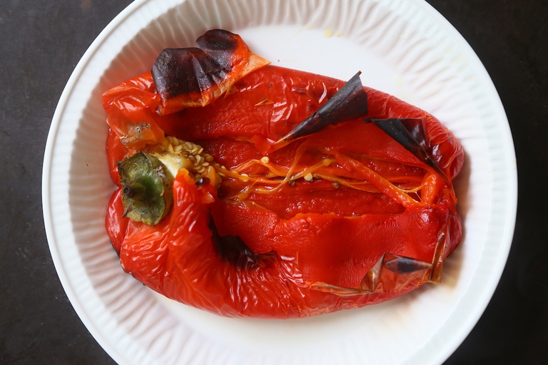 Bruschetta con peperoni