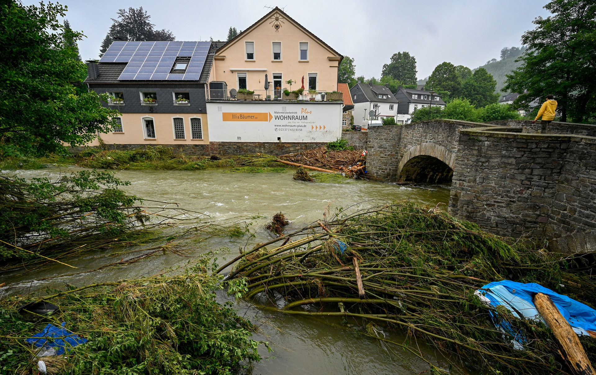 Germany Continues Evacuation And Rescue From Floods As Death Toll Rises