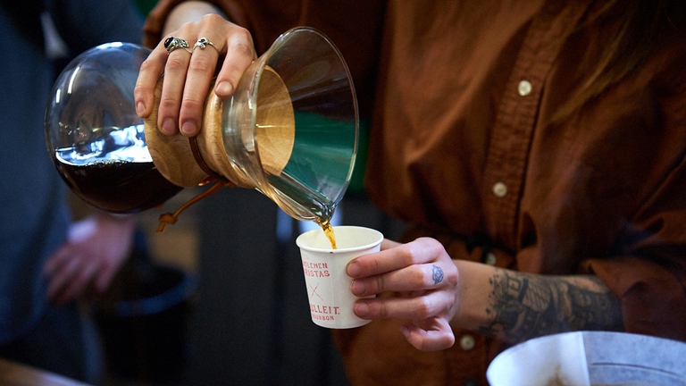 Un'immagine dell'edizione londinese