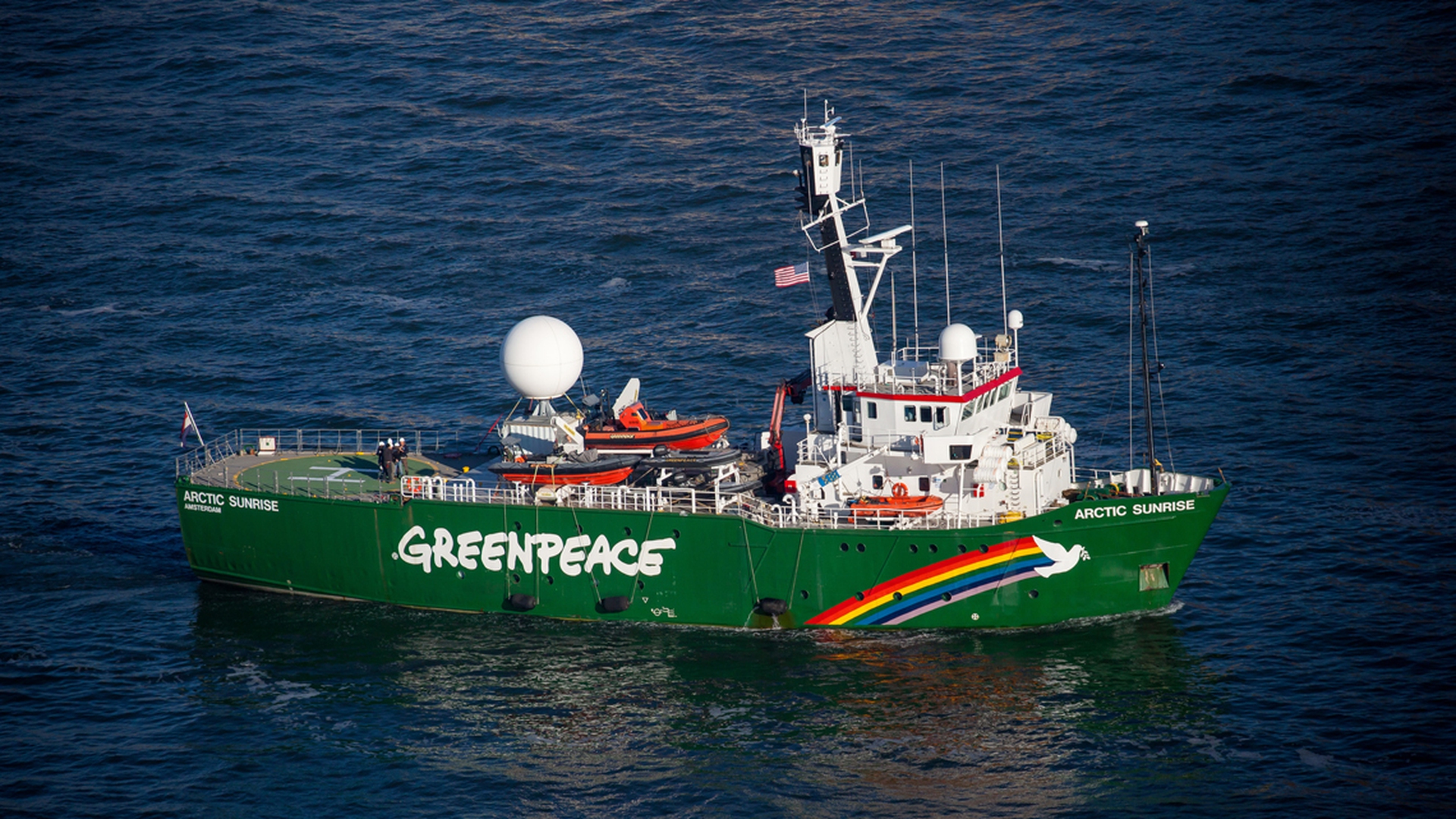 Arctic Sunrise di Greenpeace
