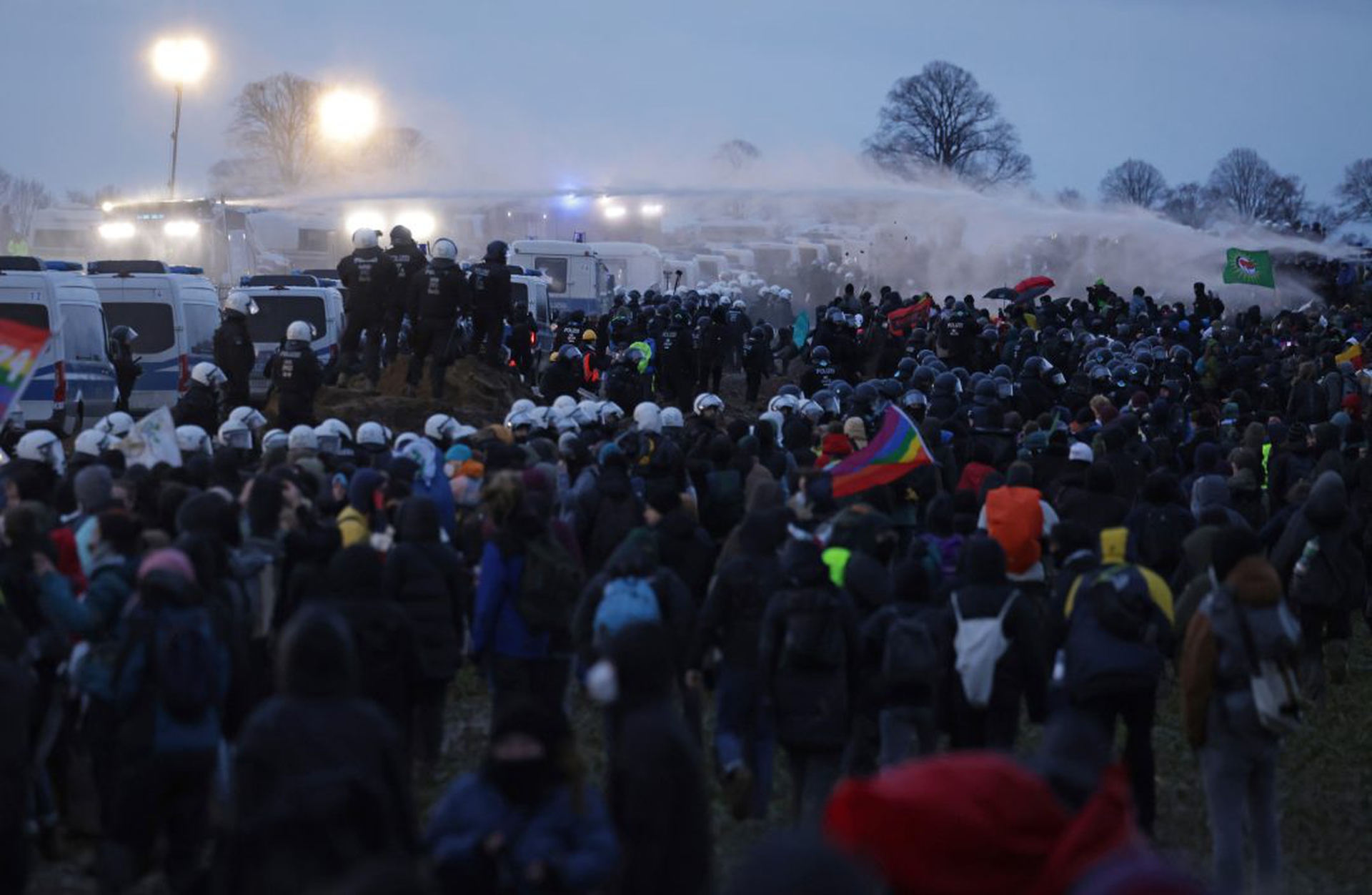 Greta Thunberg Joins Luetzerath Protest