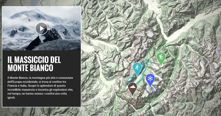 Monte Bianco su Google