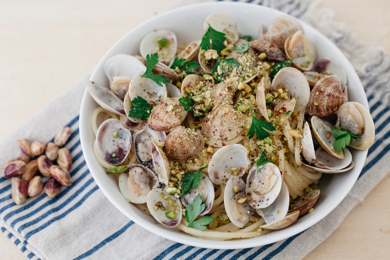 spaghetti con le vongole