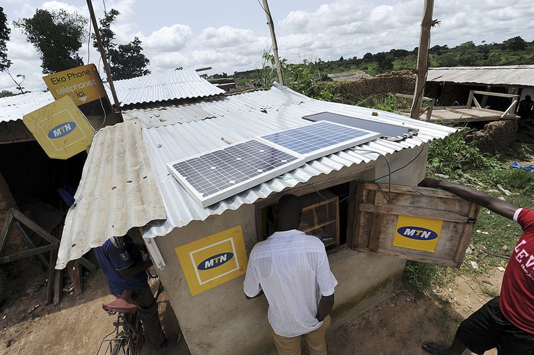 solar energy in africa call center