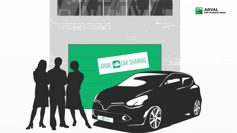 arval car sharing aziendale tempo libero