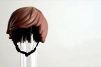 The bike helmet that turns you into a Lego figure