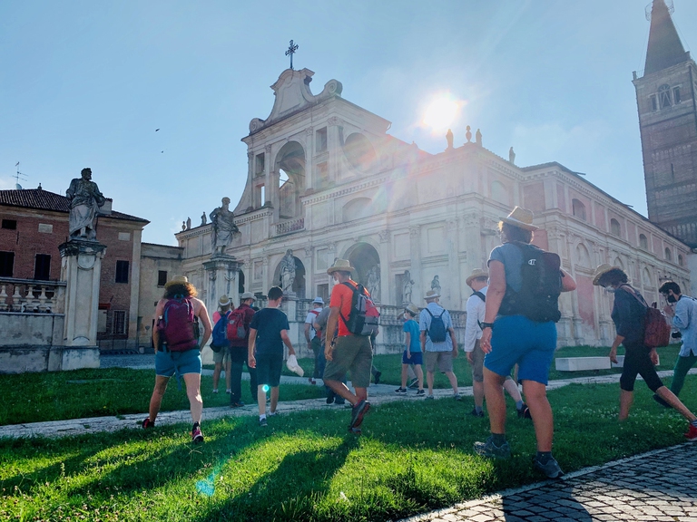 Lento, la tappa a San Benedetto Po