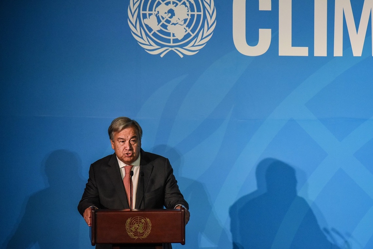  Il segretario generale delle Nazioni Unite António Guterres