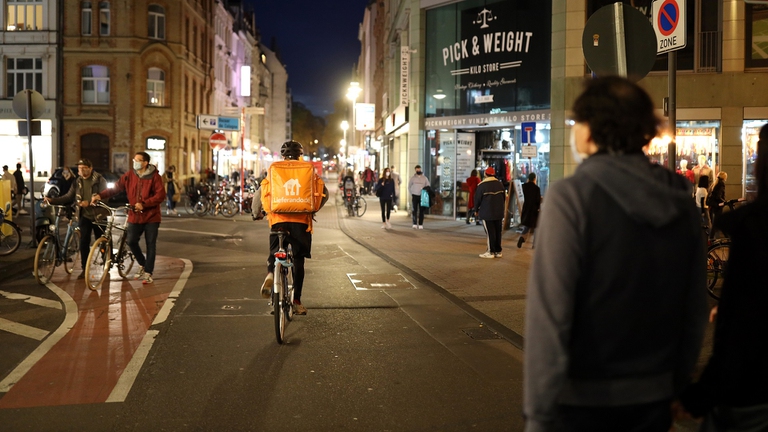Rider di Just Eat in Germania