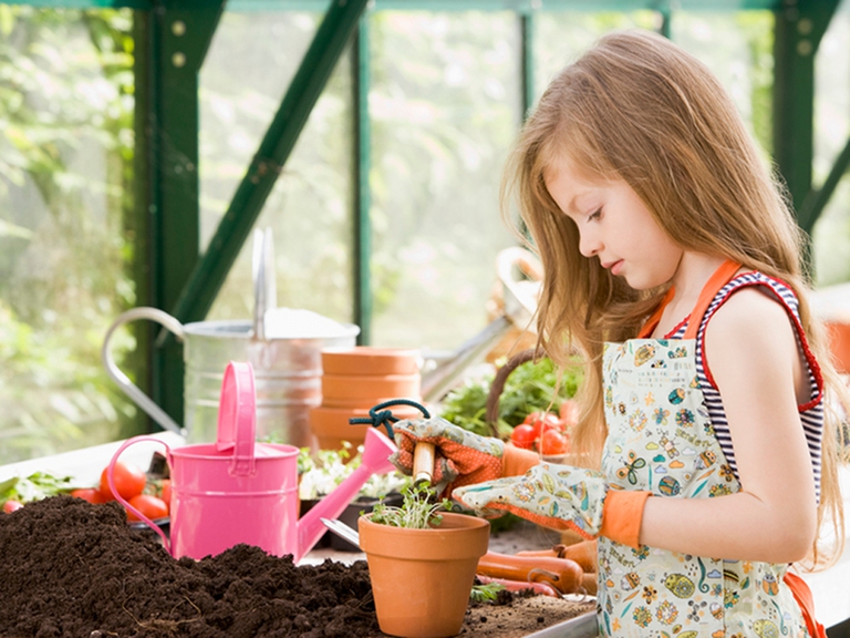 giardinaggio bambini