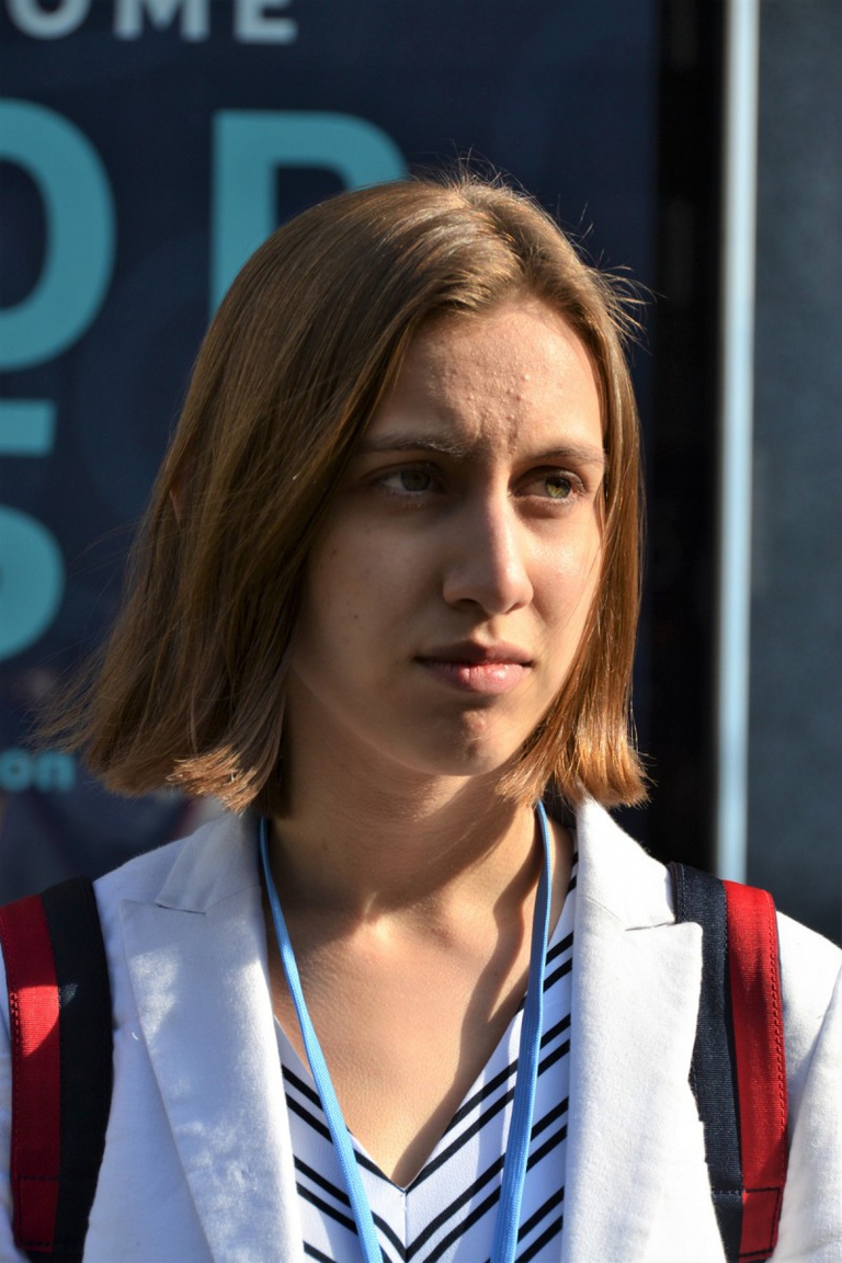 Alexandria Villaseñor, American activist at COP25 in Madrid
