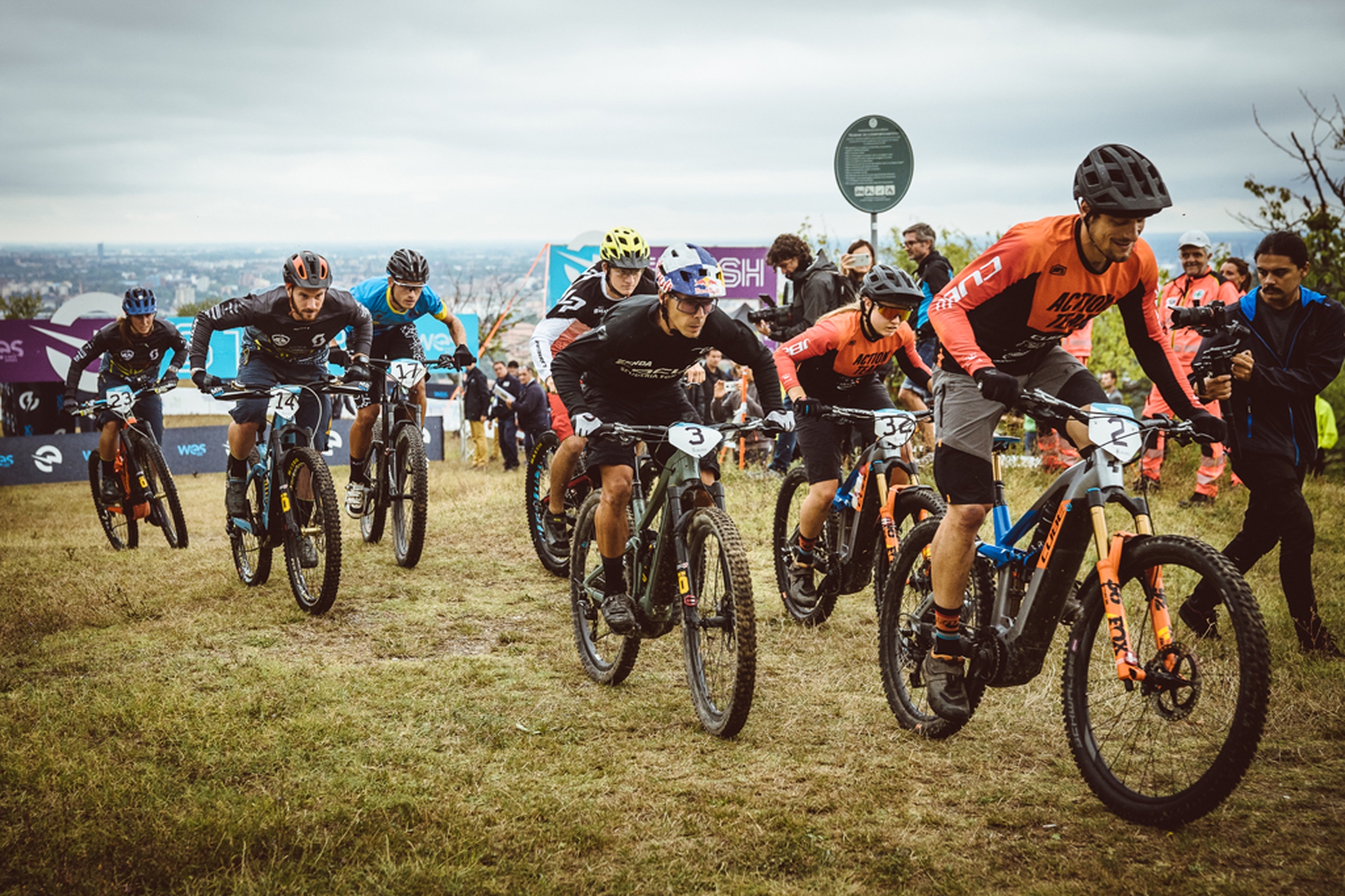 I protagonisti del Wes sono per la maggior parte riders provenienti dal mondo della mountain bike