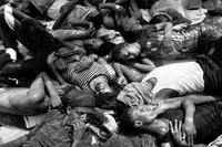 Frontiers, il dramma dei migranti negli scatti di Paolo Pellegrin al Forte di Bard