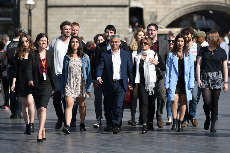 sadiq khan delegation