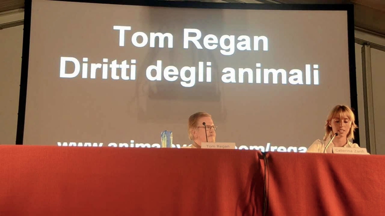 Tom Regan in Italia nel 2011.