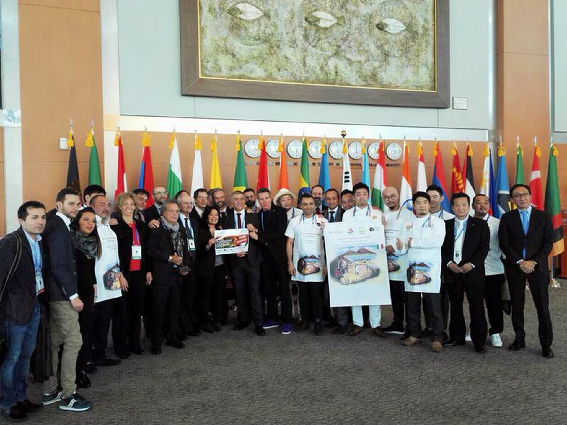 Proclamazione della pizza patrimonio Unesco a Jeju