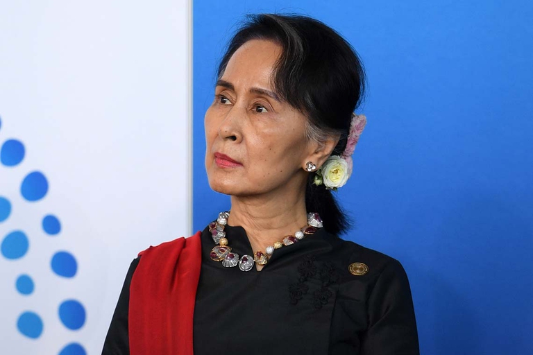 Ritratto Aung San Suu Kyi del marzo 2018