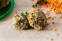 Polpette di lenticchie rosse
