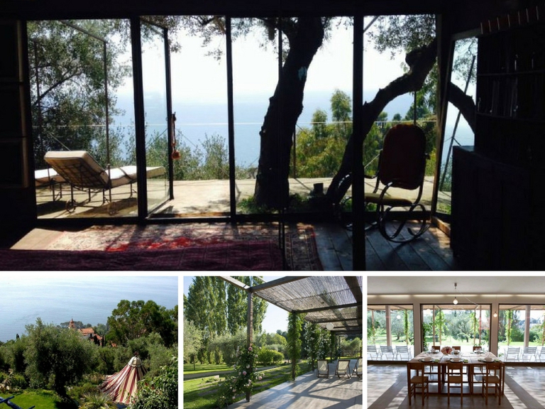 The Mortola Tower, immerso nel giardino botanico Hanbury (Liguria) e il B&B ecologico CasaCocò circondato da un profumatissimo giardino di rose (Lazio).