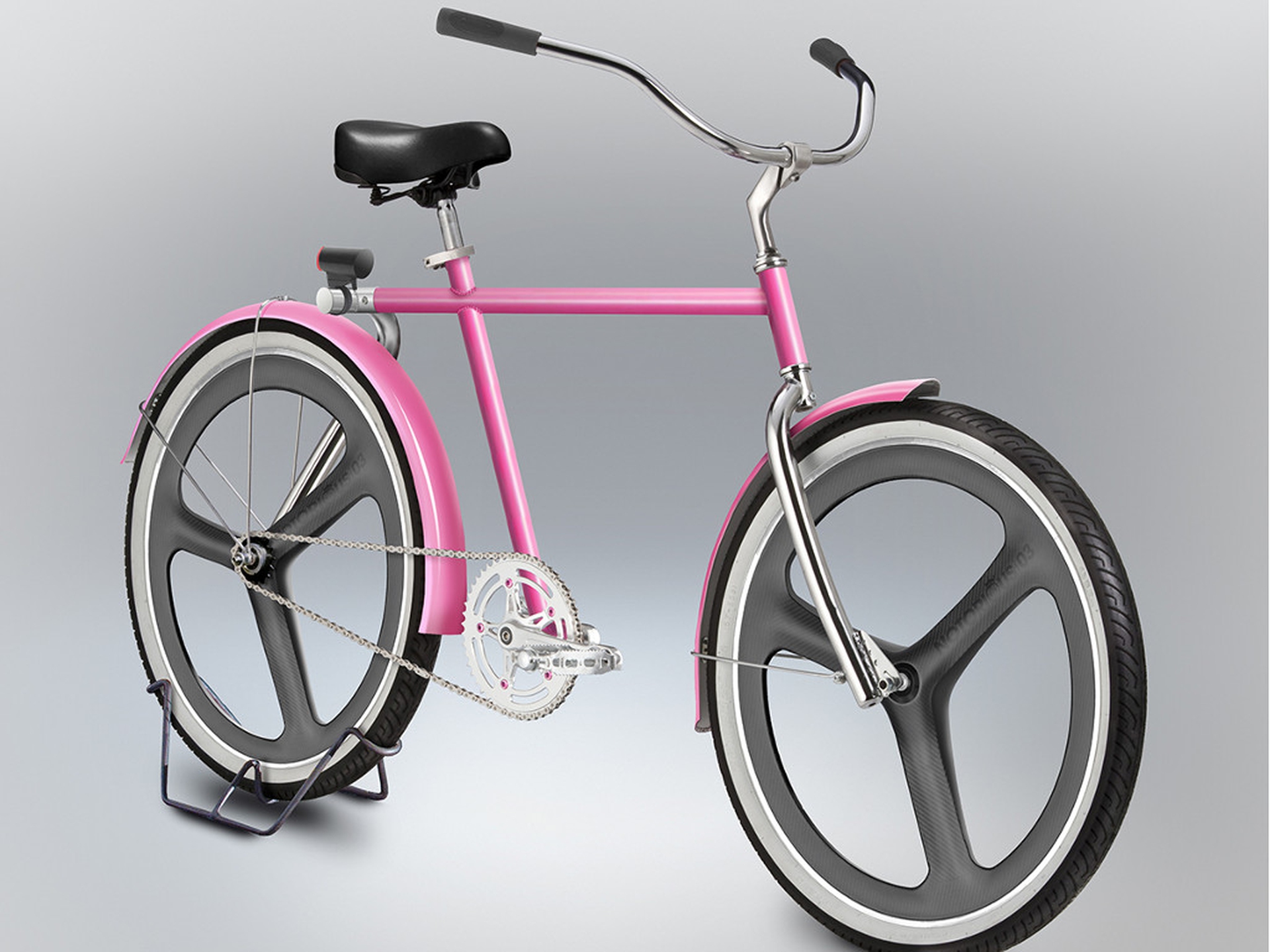 Velocipedia: rendering della bici di Anna Rita