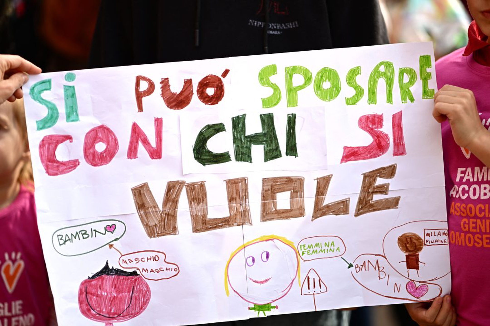 ITALY-POLITICS-RIGHTS-CHILDREN-DEMONSTRATION