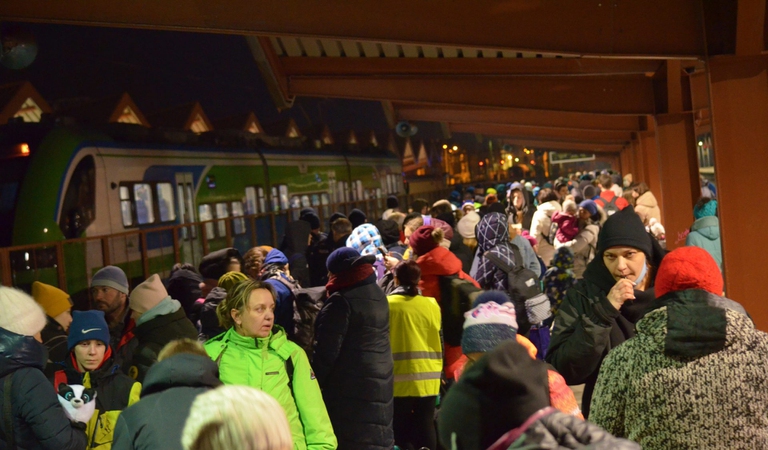 Profughi ucraini Polonia